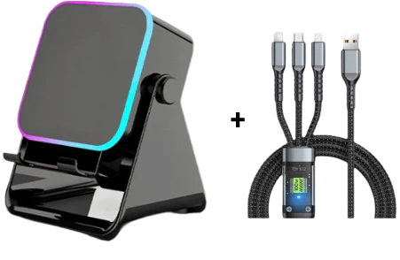 Base para Altavoz 5 en 1 con Sincronización Instantánea