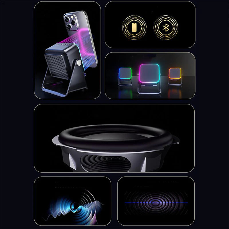 Base para Altavoz 5 en 1 con Sincronización Instantánea